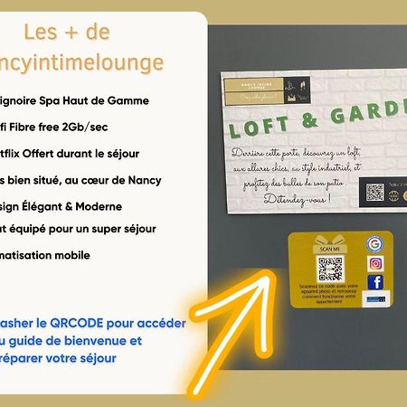 Suite Le Loft & Garden Et Spa By Nancyintimelounge Esterno foto